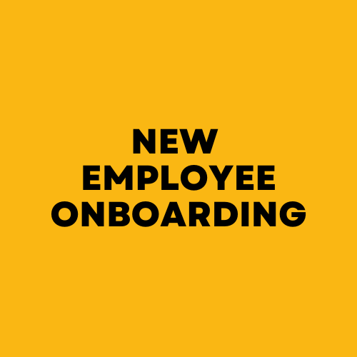 New Employee Onboarding: Sample